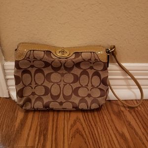 Coach wristlet